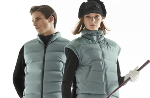 핑 어패럴, 시즌 컬러 적용한 커플 구스다운 제안