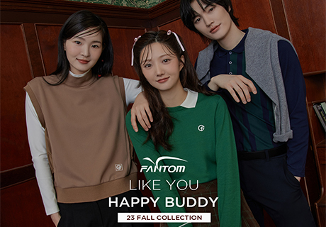 팬텀스포츠, HAPPY BUDDY 가을 컬렉션 출시 