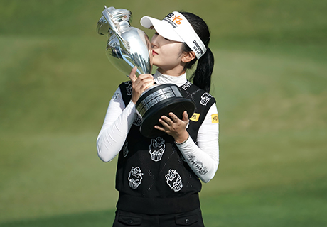 파리게이츠, 생애 첫 '와이어 투 와이어' 우승 이예원